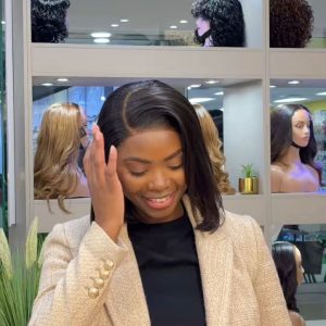 ✨ 10” HD 5x5 Raw Hair Bob Wig